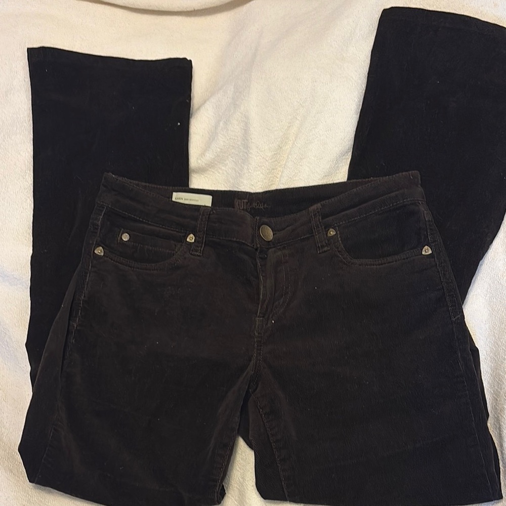 Dark Brown Corduroy Pants